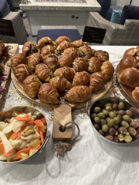 Pulled Lamb Croissant